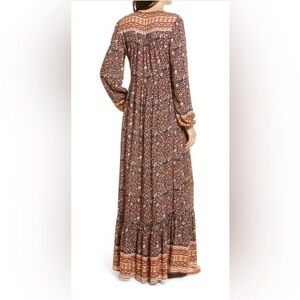 FAHERTY Toluca Floral Maxi Dress Large